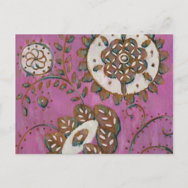 Radiant Ornament II Postkarte (Vorderseite)