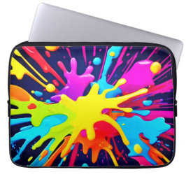 Radiant Paint Explosion Laptopschutzhülle