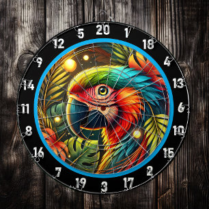 Radiant Parrot Dartboard für Jeder Anlass Dartscheibe