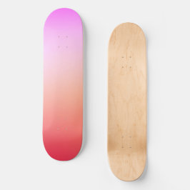 Radiant Pastel Sunset Gradient Skateboard