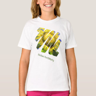 Radiant PerSUNality Sunflower Aquarel T-Shirt
