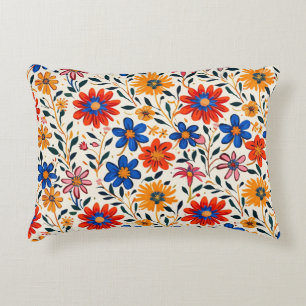 Radiant Petal Path Accent Pillow Dekokissen