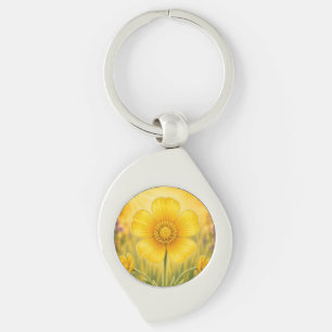 Radiant Petal Serie – Butterblume Schlüsselanhänger