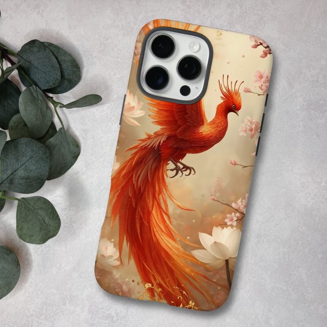 Radiant Phoenix Cherry Blossom Art Case-Mate iPhone Hülle (Von Creator hochgeladen)