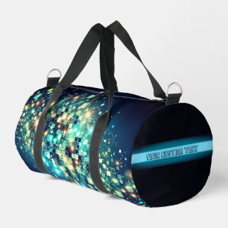 Radiant Pixel Bokeh Duffle Bag