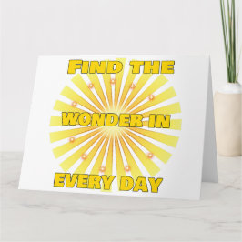 Radiant Positivity Karte