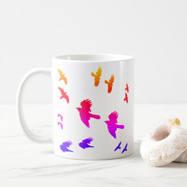 Radiant Ravens Tasse (Mit Donut)
