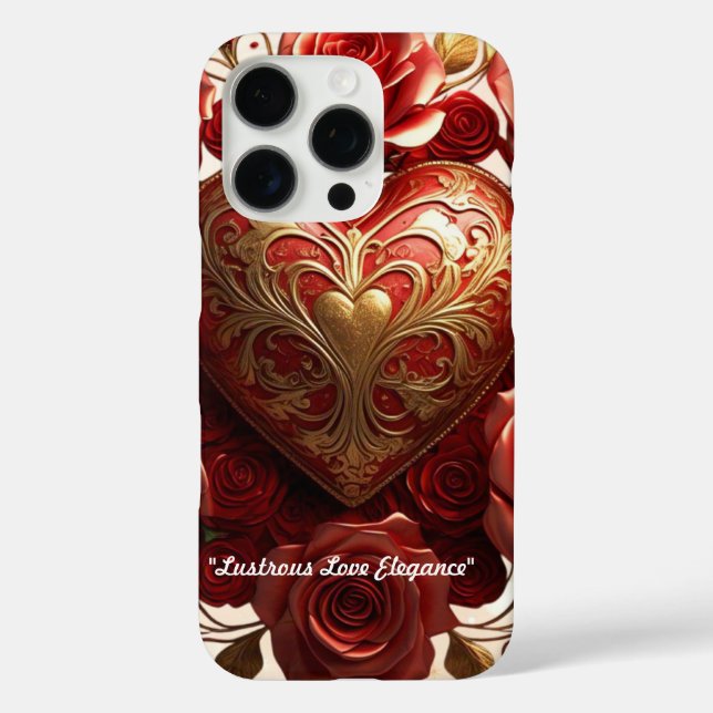 "Radiant Rose Elegance" Case-Mate iPhone Hülle (Rückseite)