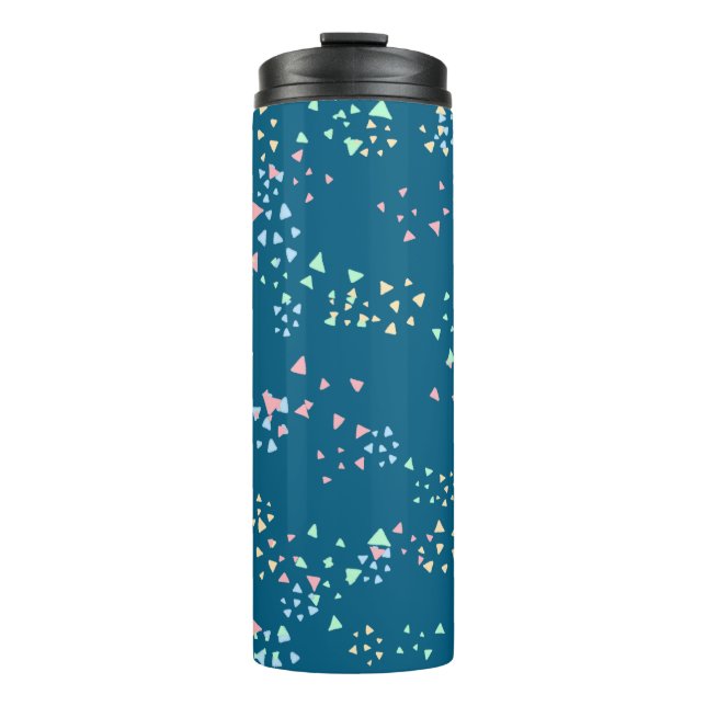 Radiant Simplicity: Kaleidoscope-Inspiredサーマルタンブラー Thermosbecher (Vorderseite)