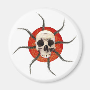 Radiant Skulls Forever Magnet