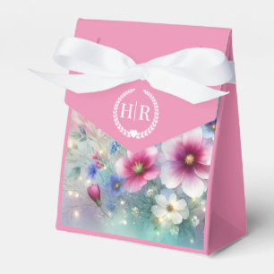 Radiant Sparkling Spring Blooms Wedding Geschenkschachtel