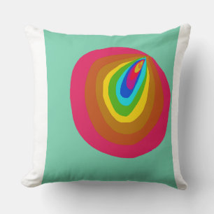 Radiant Spiral Mollusk Pillow Kissen