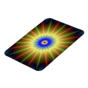 Radiant Star Foto Magnet
