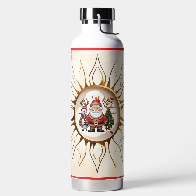 "Radiant Sun Design" Trinkflasche (links)