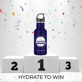 Radiant Sun Water Quote with Good Day Bar Edelstahlflasche