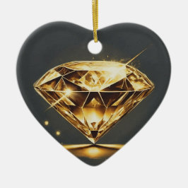 Radiant Symbol der Liebe und Freude Keramik Ornament