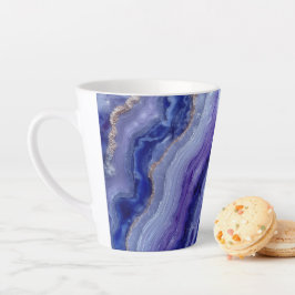 Radiant Tanzanit Faceted Latte Tasse