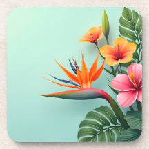 Radiant Tropical Floral Symphony