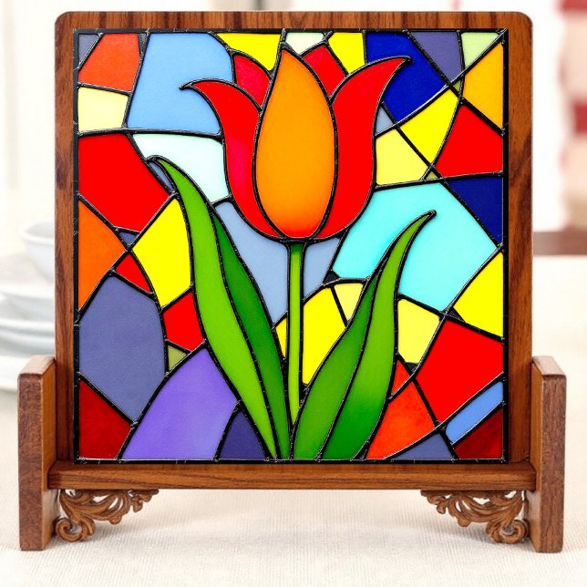 Radiant Tulip Mosaic Fliese (Von Creator hochgeladen)
