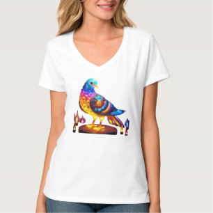 Radiant Urban Pigeon T-Shirt