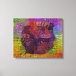 Radiant Waves Leinwanddruck