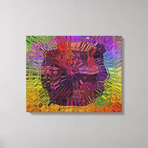 Radiant Waves Leinwanddruck