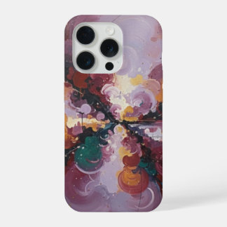 Radiant Whirl - Abstract Color Burst Iphone Case iPhone 15 Pro Hülle