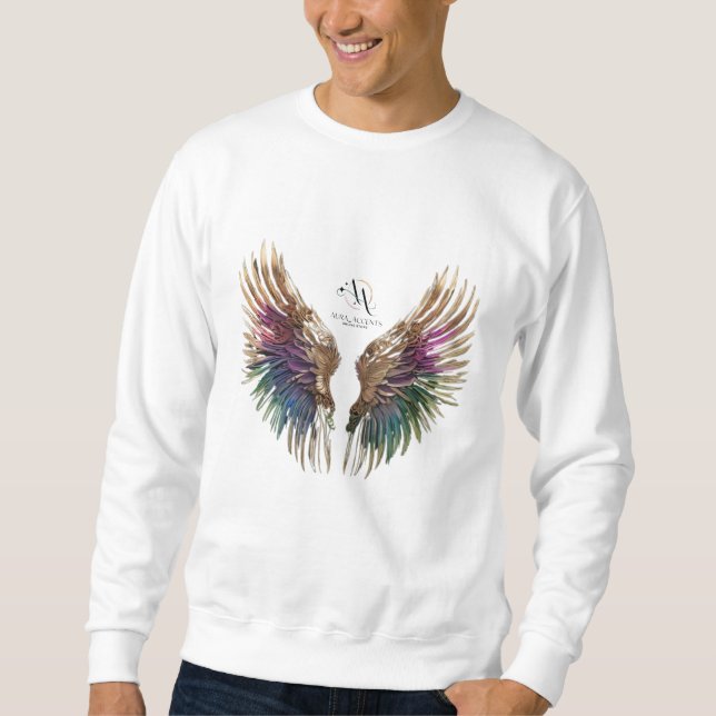 Radiant Wings Hoodie: Tragen Sie Ihre Freiheit Sweatshirt (Vorderseite)