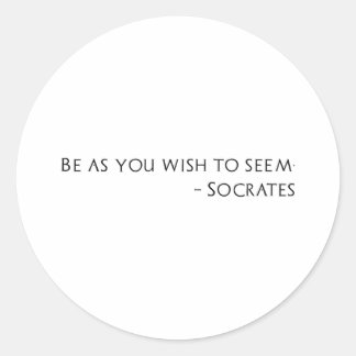 Radiate Positivity Runder Aufkleber