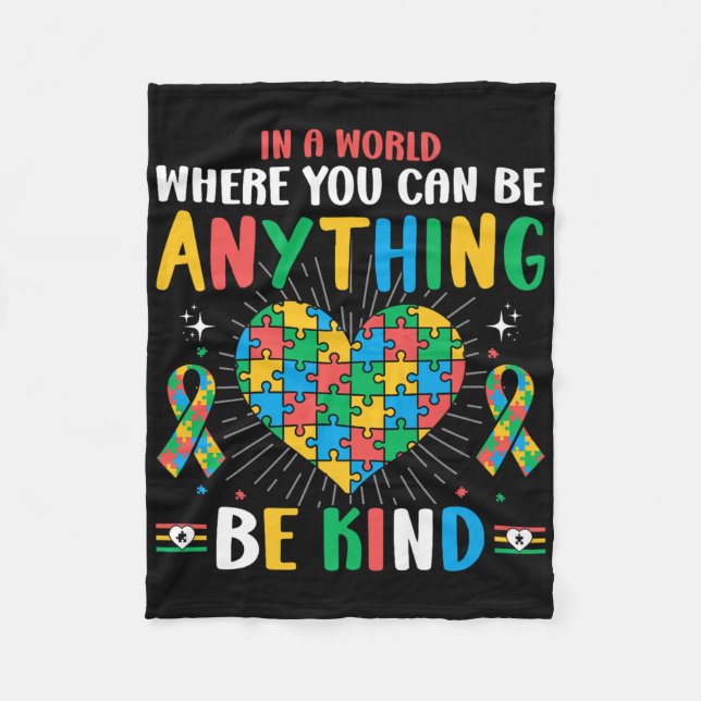 Radiation Liebe_ Behinderung Bewusstsein! Prem Fleecedecke (Vorderseite)