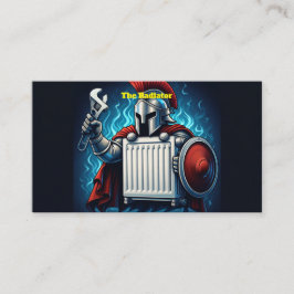 Radiator Specialist Plumber Business Card  Visitenkarte