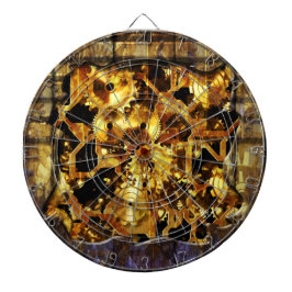 Radical Steampunk 4 Dart Board Dartscheibe