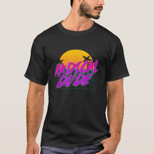 Radical Typ 80 s Outlook Retro Neon T-Shirt