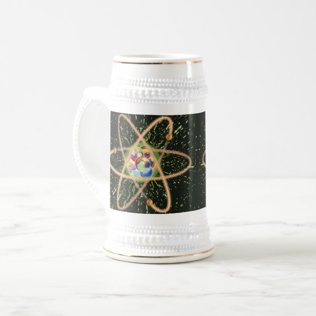 Radikal Atomisch Bierglas (Vorderseite Links)