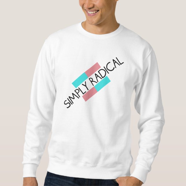 Radikal-Slant Logo-Sweatshirt Sweatshirt (Vorderseite)