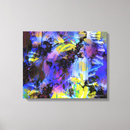 Radikale Art 3 überzogene Canvas Leinwanddruck