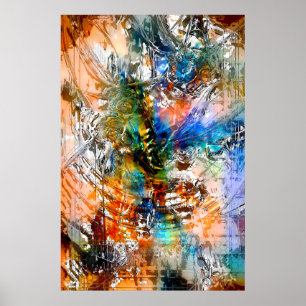 Radikale Art 4 Print Poster