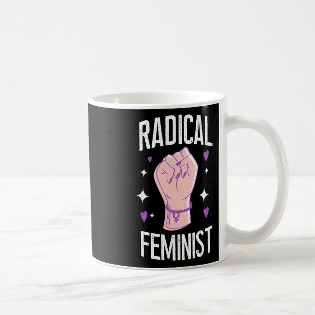Radikale Feministin 1 Kaffeetasse (Rechts)