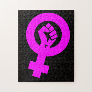 radikale Feministin Puzzle