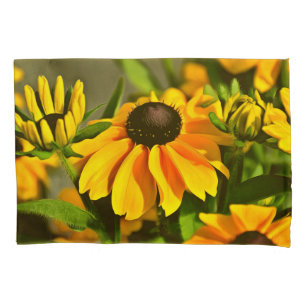 Radikale Golden Black Mit Augen Susan Rudbeckias Kissenbezug