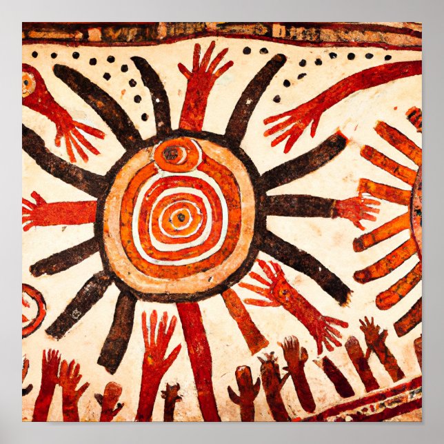 Radikale Herkunft: Die Gebetsmorale der Sonne Poster (Vorne)