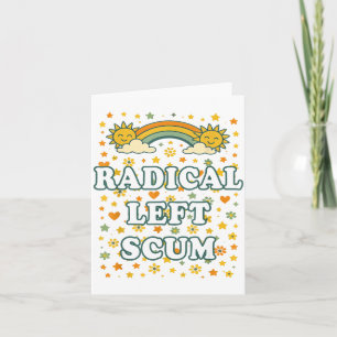 Radikale Linke S Lustiger Sarkastischer Spruch Karte