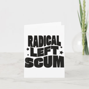Radikale Linke S Lustiger Sarkastischer Spruch Karte