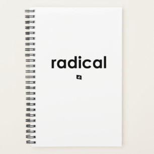 Radikaler Statement-Planer Planer