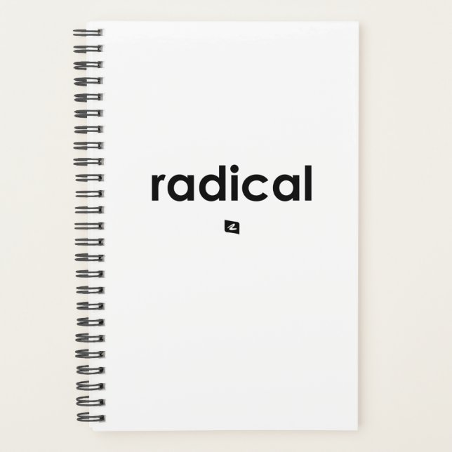 Radikaler Statement-Planer Planer (Vorderseite)