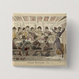 Radikales Parlament!! " Button