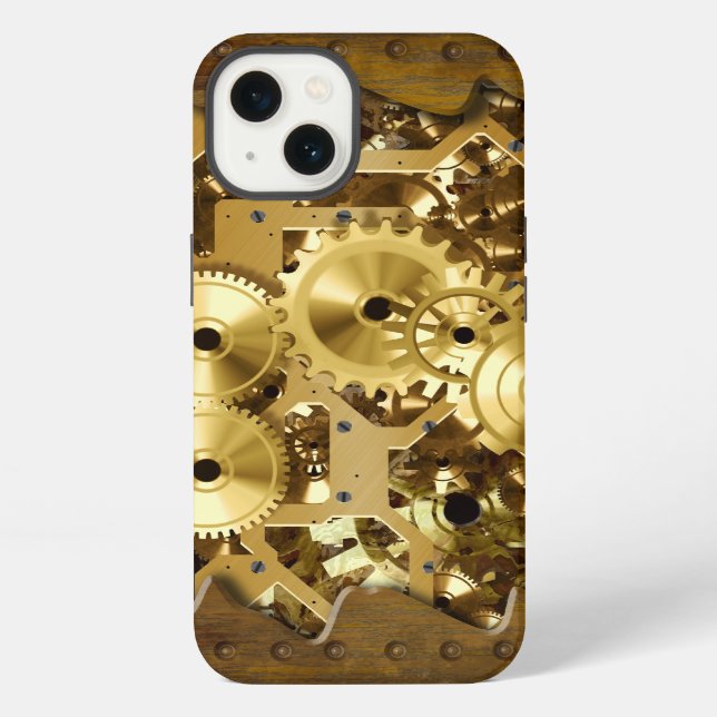 Radikales Steampunk 3 Case-Mate Case iPhone Hülle (Rückseite)