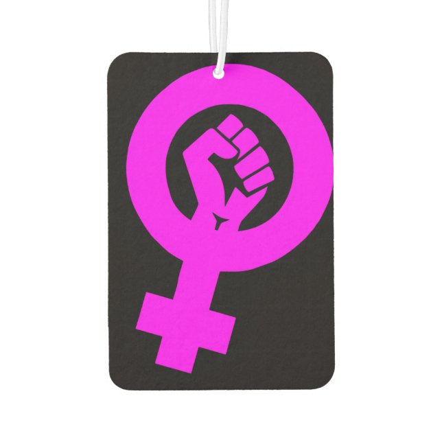 Radikalfeministin Autolufterfrischer (Rückseite)