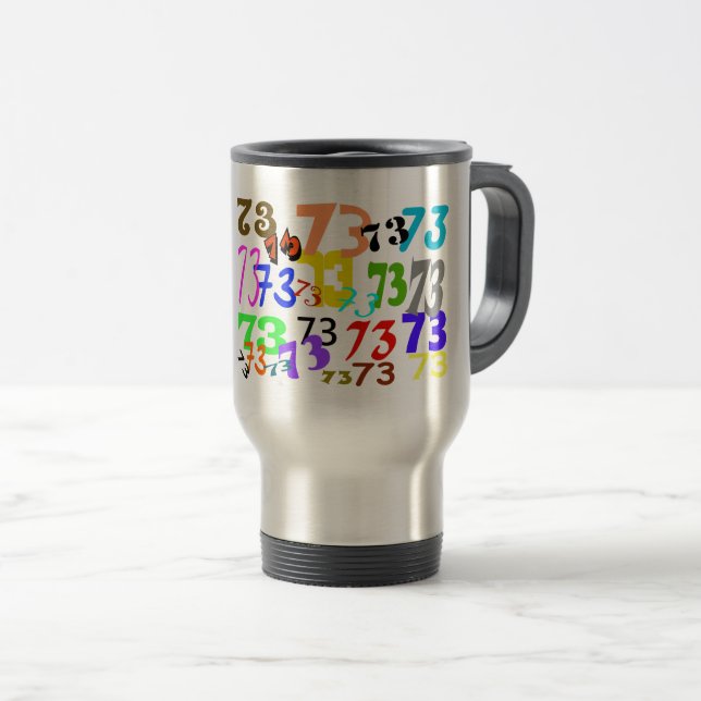 Radio-Code-Tasse des Schinken-73 Reisebecher (VorderseiteRechts)