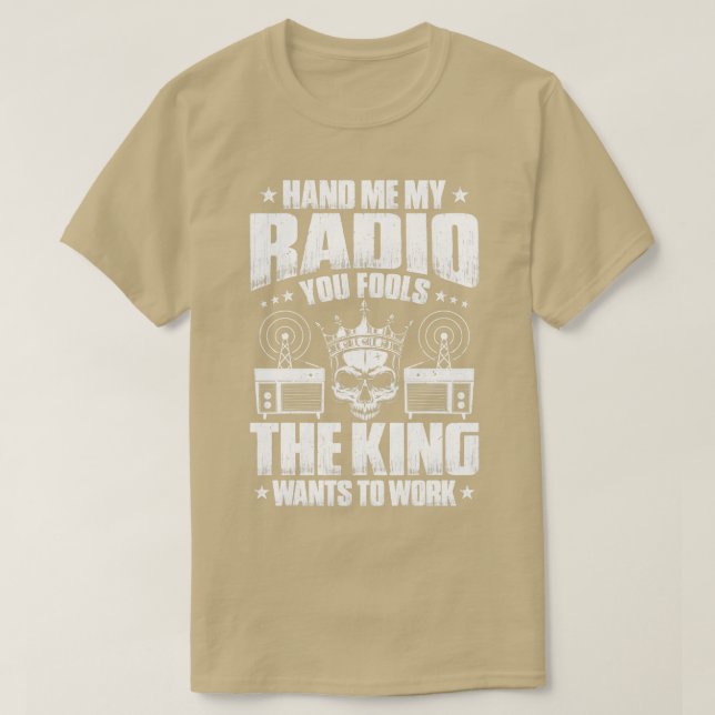 Radio Ham Amateur Radio Operator Ham Radio (12) T-Shirt (Design vorne)